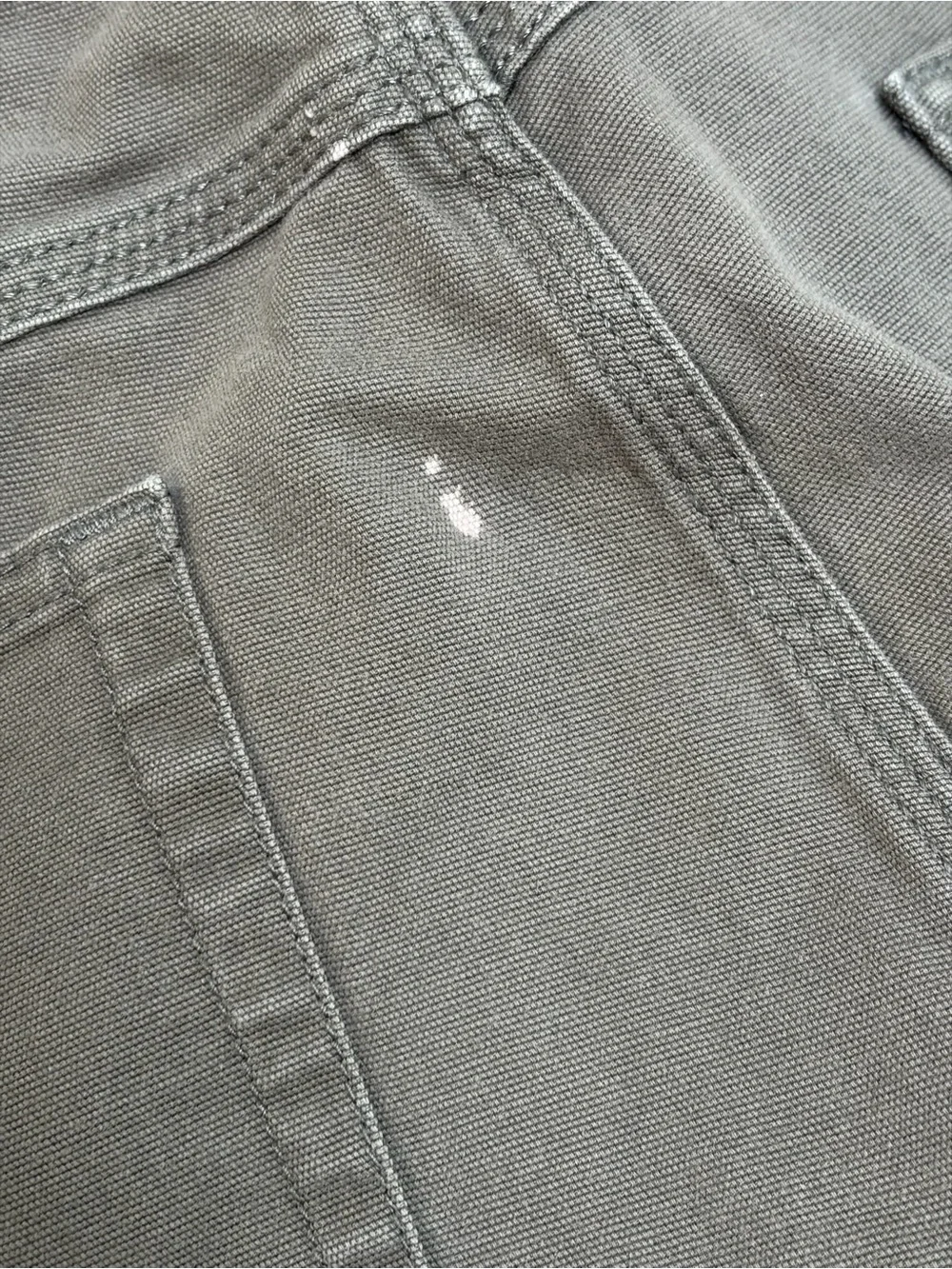Duluth Trading Co Gunmetal Grey / Gray Men's Work Pants 36x32